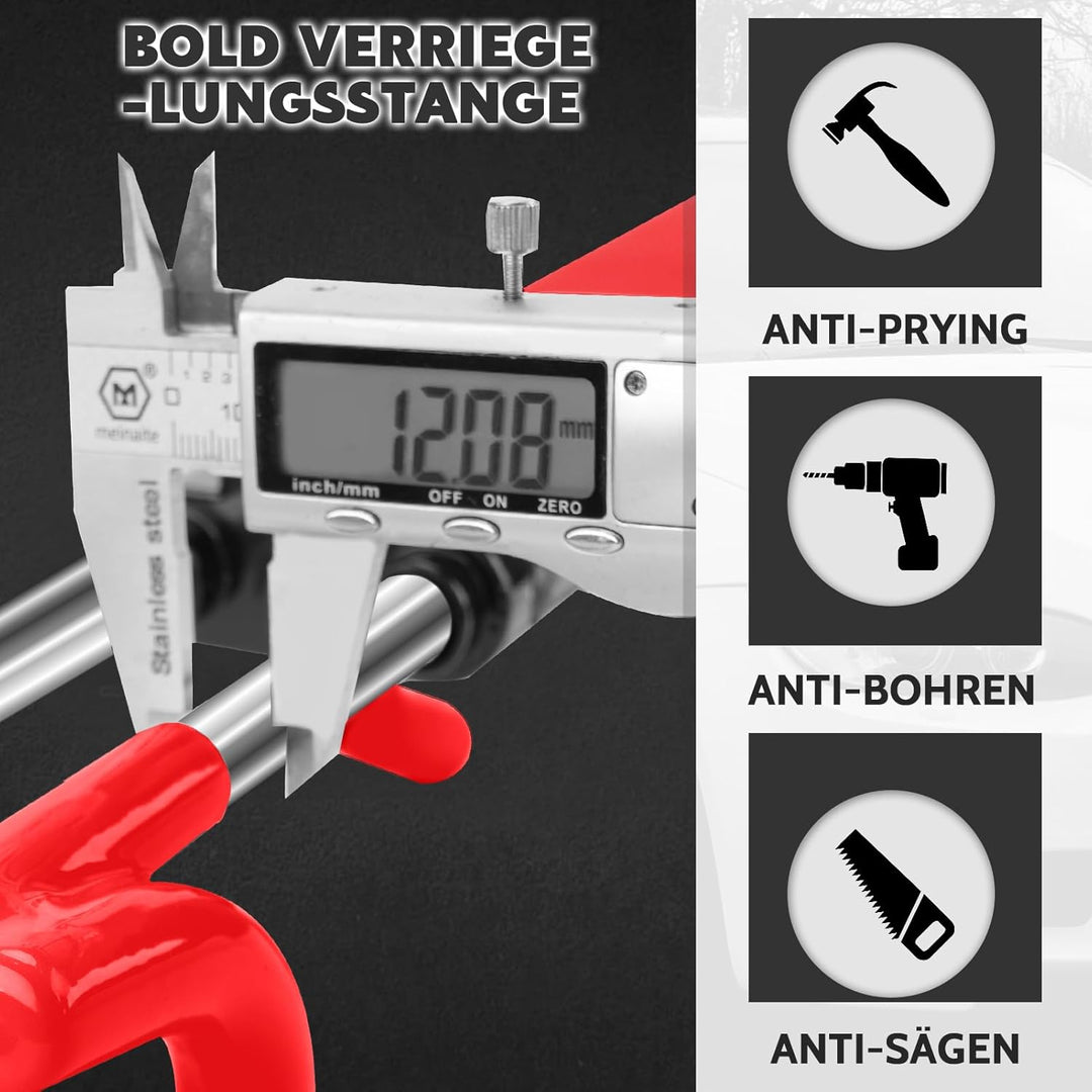 Tevlaphee Lenkradkralle, Lenkradschloss für Auto, Diebstahlsicherung auto, Strapazierfähig, Universe