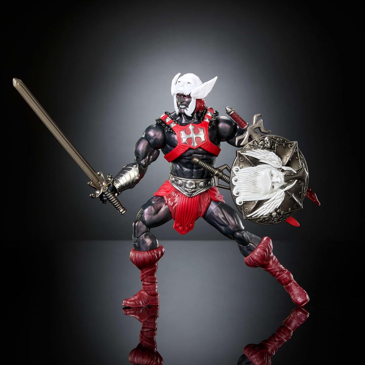Masters of The Universe Masterverse Actionfigur, Deluxe-Sammelfigur mit 30 beweglichen Gelenken, aus
