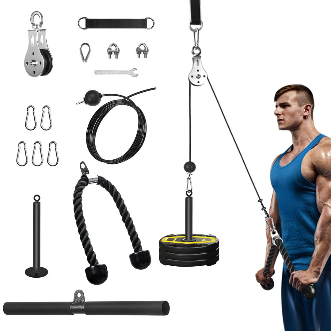 Kabelzug Fitness Latzug Gym Kabelsystem Latzug Fitnesssgeräte Kabelzug Pulley System Latzugmaschine