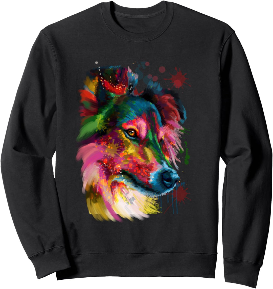 Sheltie Shetland Sheepdog für eine Hunde Mama Sweatshirt