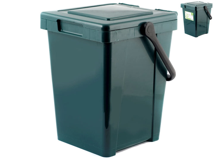 Home Nassbehälter Minmax + 25 Liter Grüner Müll, Material, Multicolor, Universale
