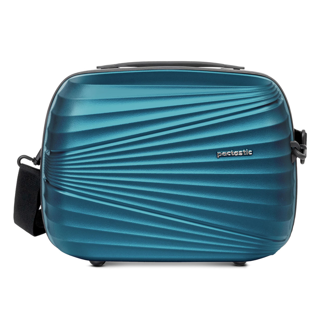 Hartschalen Handgepäck Kosmetik-Koffer | Stabiles Beauty-Case mit Aufsteckfunktion | 34 x 17 x 27 cm