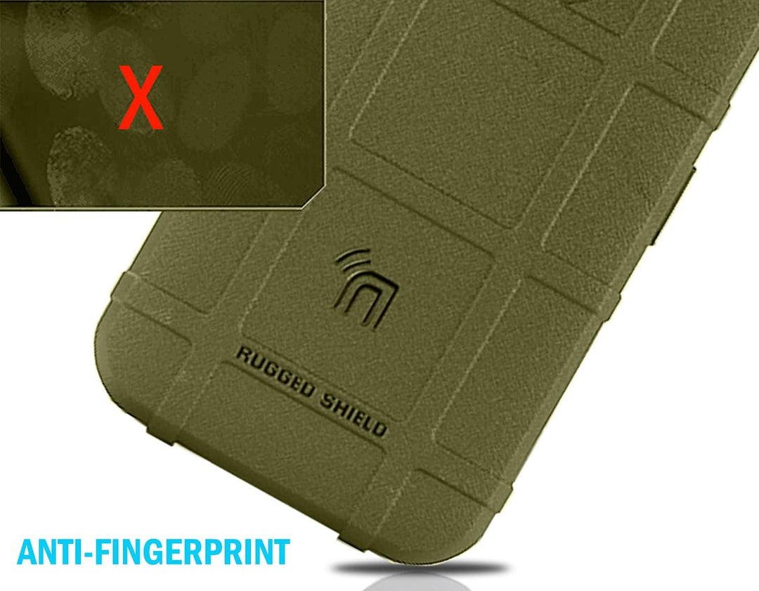 Nakedcellphone Special Ops Tactical Armor Rugged Shield Schutzhülle für CAT S62 PRO Smartphone, Anti