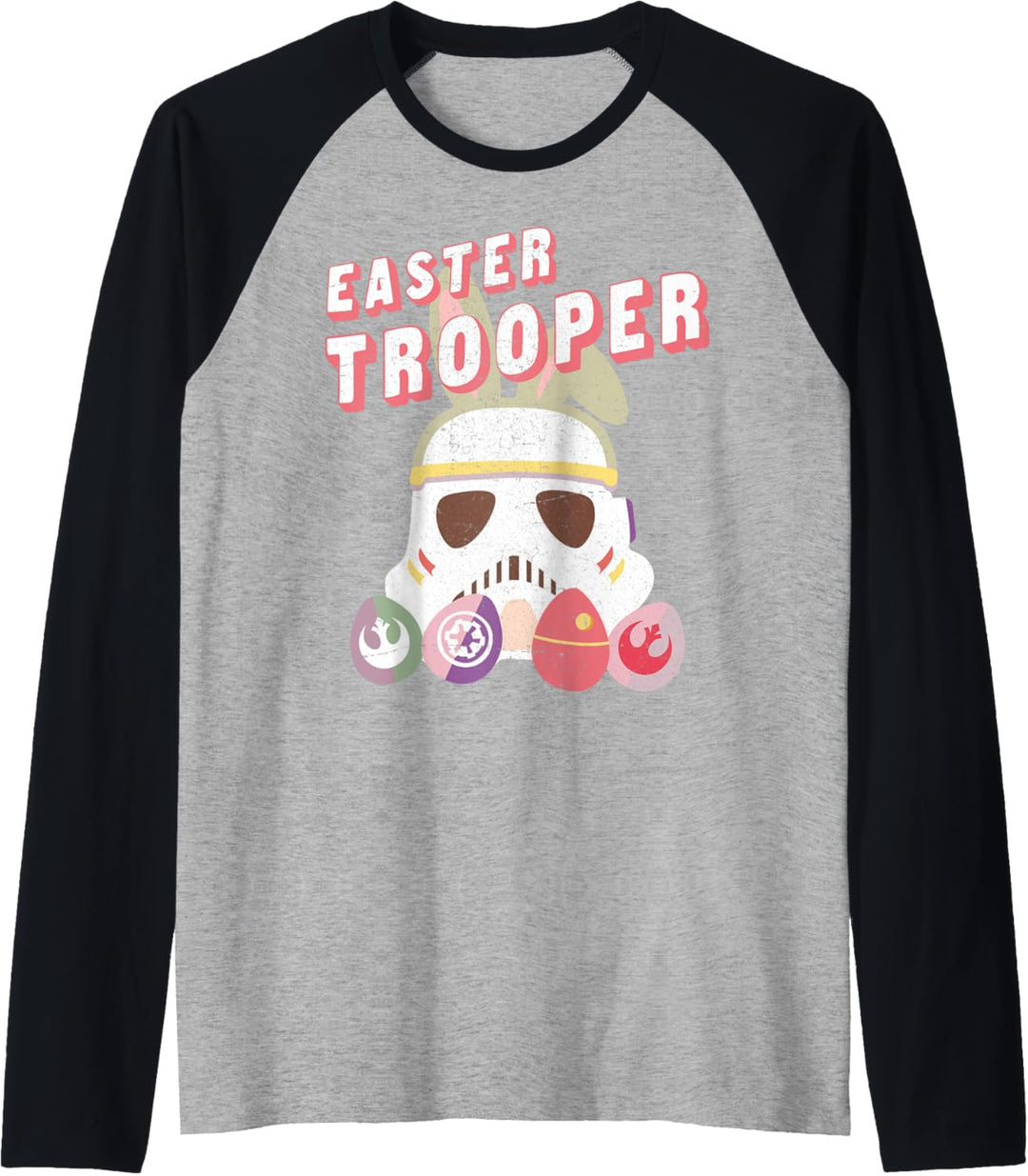 Star Wars Ostern Storm Trooper With Logo Eggs Raglan