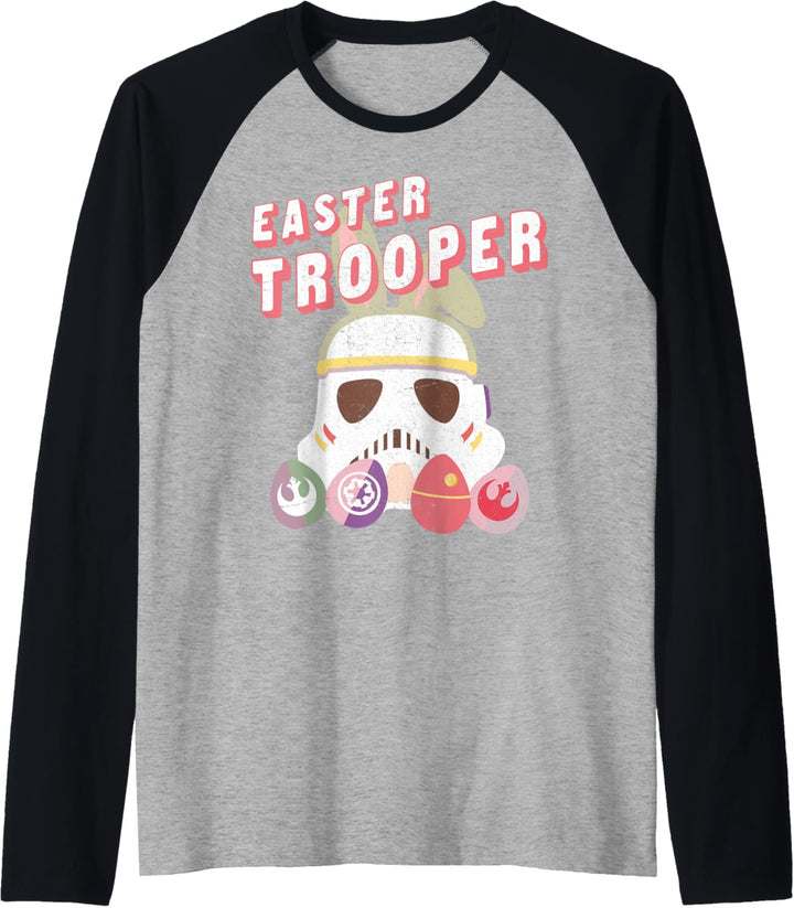 Star Wars Ostern Storm Trooper With Logo Eggs Raglan
