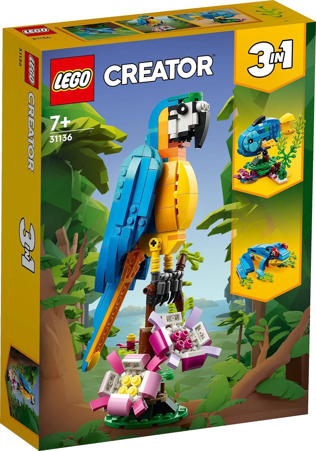 Lego Creator 2er Set: 31136 Exotischer Papagei & 30581 Tropischer Papagei