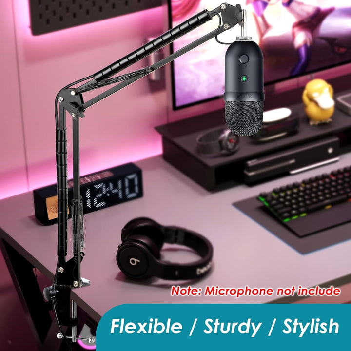 Seiren V3 Mini Mikrofonarm - Boom Arm kompatibel mit Seiren Mini, Seiren V3 Mini/Chroma, Razer Seire