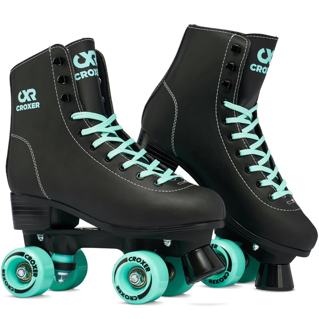 Rollschuhe Roller Skates 38 (24cm) Alessa Black/Mint, 38 (24cm) Alessa Black/Mint