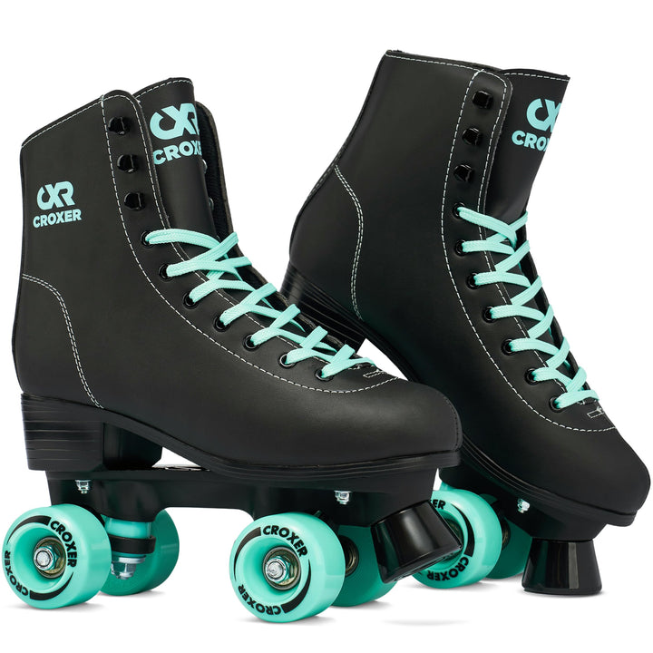 Rollschuhe Roller Skates 38 (24cm) Alessa Black/Mint, 38 (24cm) Alessa Black/Mint