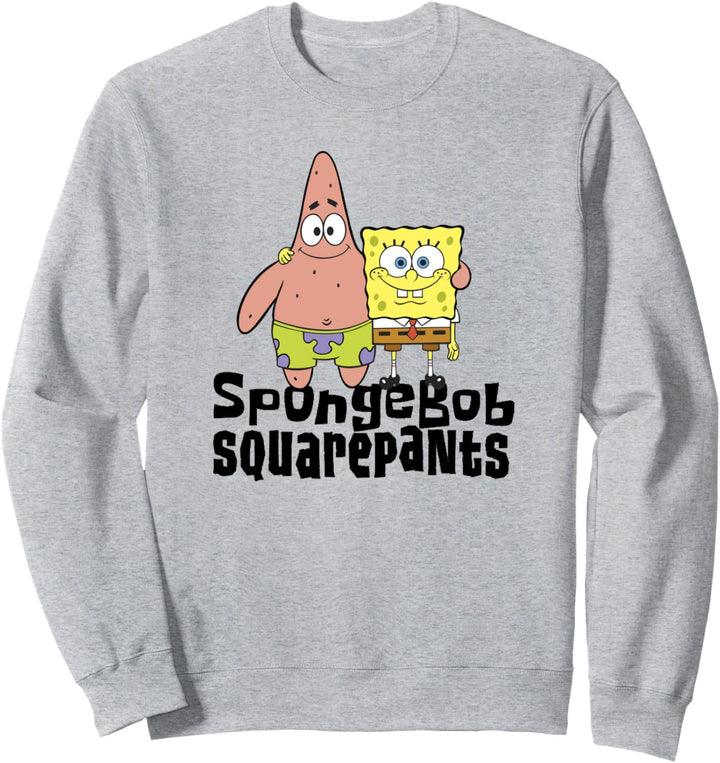 SpongeBob And Patrick Best Friends Logo Sweatshirt