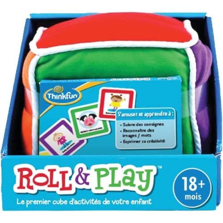 Ravensburger ThinkFun – Roll & Play – Lernspiel – Der erste Aktivitätswürfel Ihres Kindes – 1 Spiele