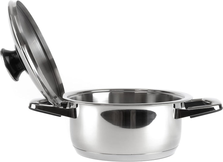 MABAMAHO Töpfe Pfannen Bräter Collection, alle Herdarten + Induktion, hochwertiger 18/10 Edelstahl,