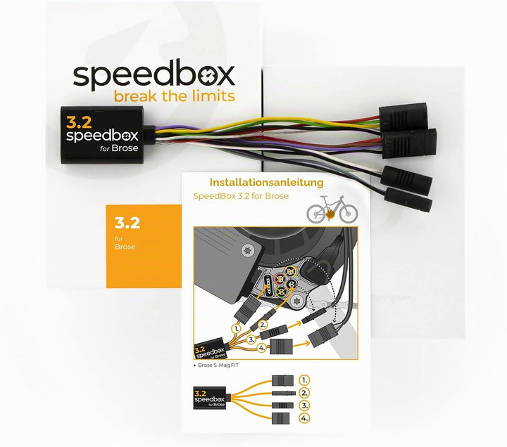 SpeedBox 3.2 Tuning-Chip für Brose S-Mag Pro FIT Motoren – Einstellbare Geschwindigkeit, Unbegrenzte