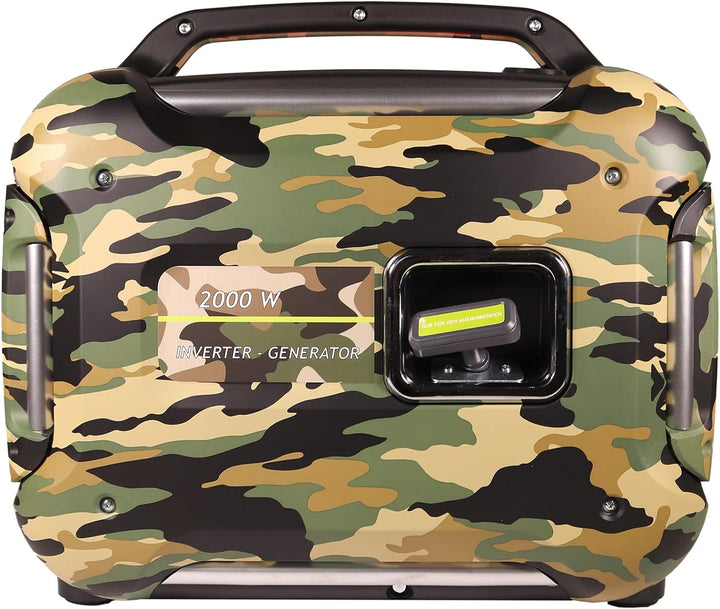 WELDINGER G 2000 Inverter Flüster-Generator 2000 W Gewicht 21,5 kg nur 59 dba 5 Jahre