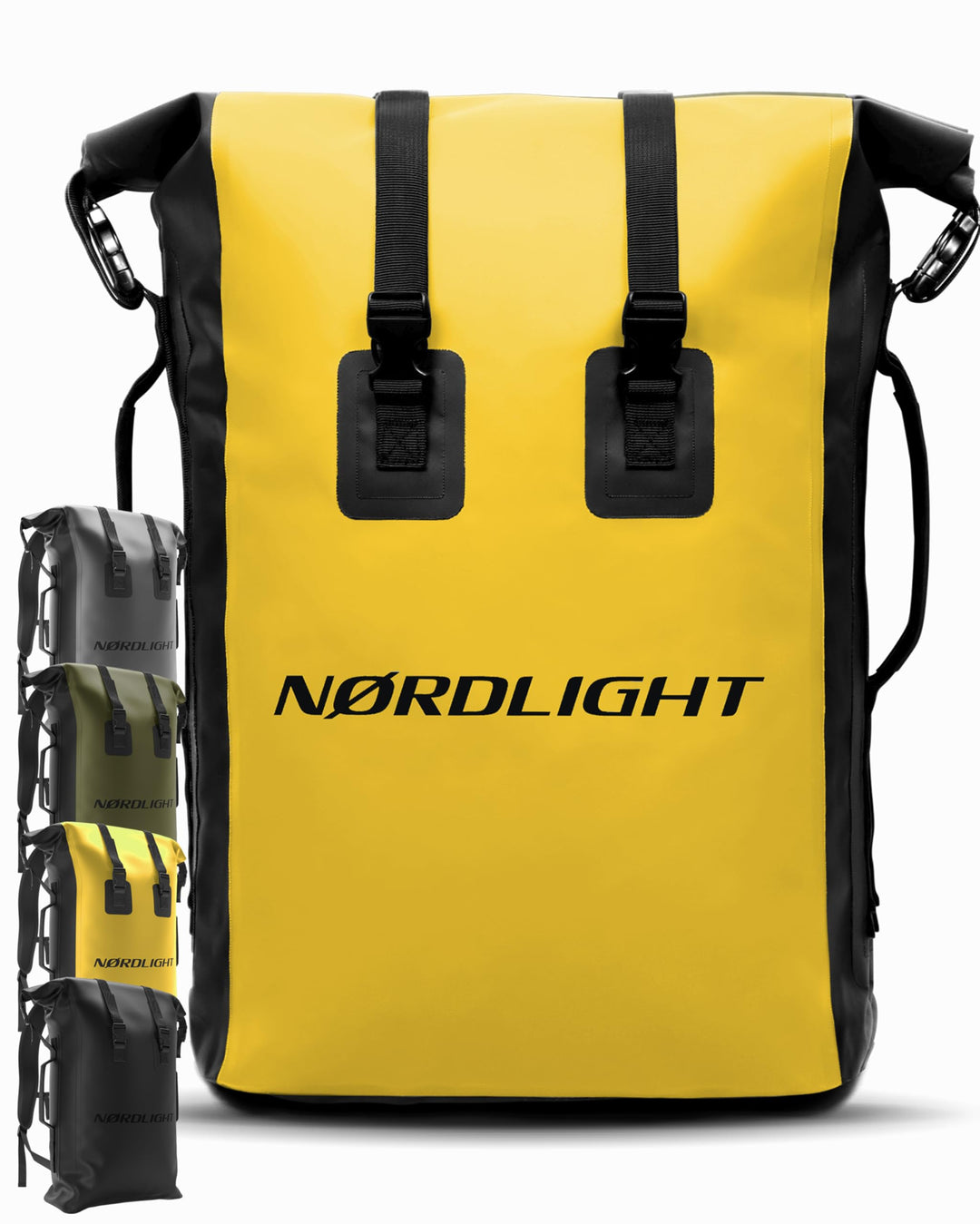 Nordlight Wasserdichter Rucksack Dry Bag 35l - Roll Top Rucksack mit gepolstertem Tragegurt, wasserd