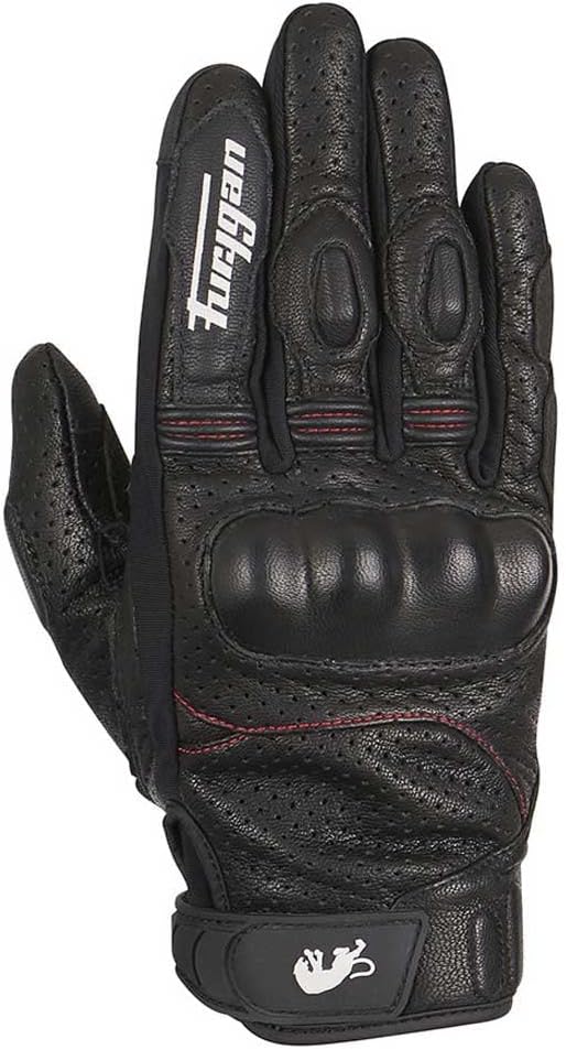 Furygan Men's Td21 Vented MOTORRADHANDSCHUHE XXXL Schwarz, XXXL Schwarz