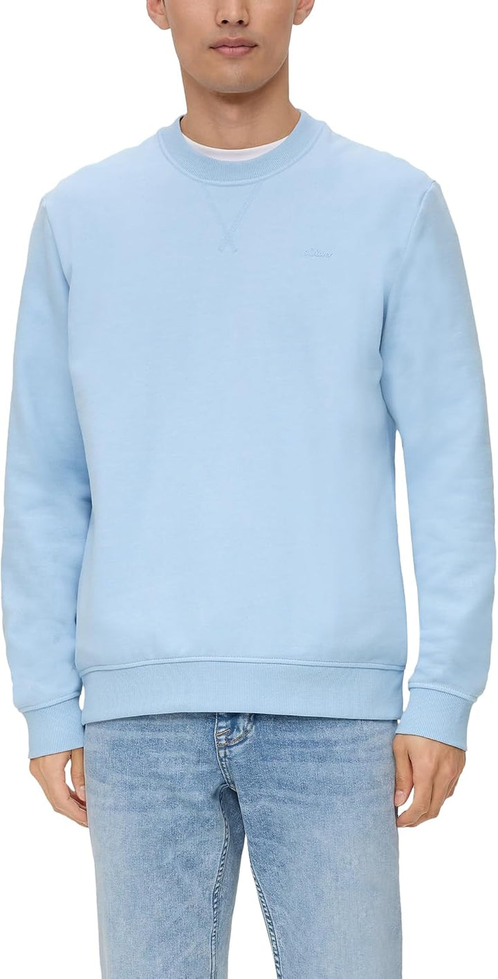 s.Oliver Herren Sweatshirt XXL Blau 5309, XXL Blau 5309