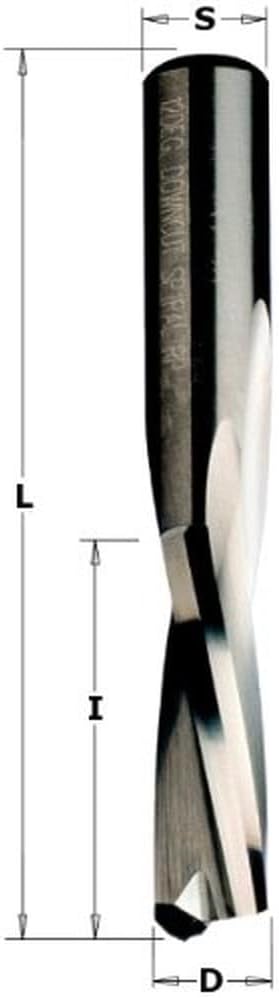 CMT Orange Tools 192.860.11 Helical – Erdbeere Z2 neg. D 6 x 27 x 70 S 8 HWM DX