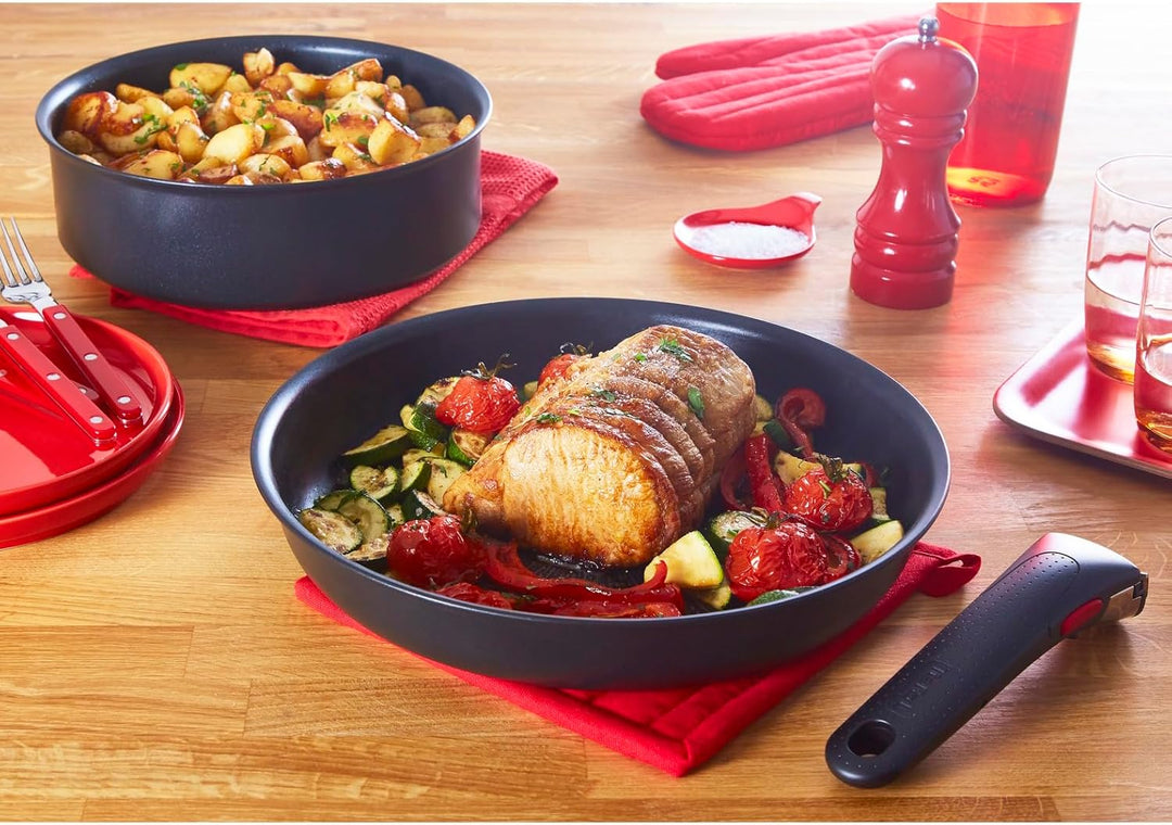 Tefal L98633 Ingenio Kunststoff-Griff | abnehmbarer Universalgriff | kompatibel mit allen Ingenio Se