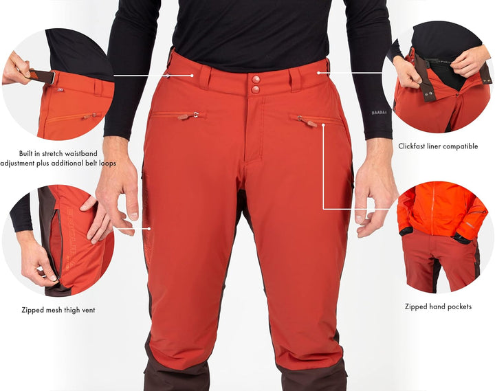 Endura MT500 Herren Freezing Point Fahrradhose II M Schwarz, M Schwarz