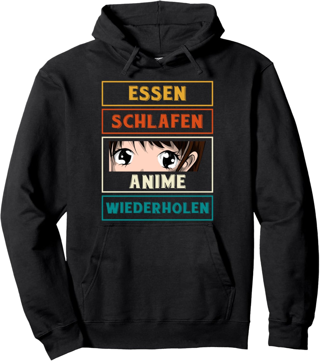 Manga Geek Japanischer Otaku Nerd Lustiges Anime Pullover Hoodie
