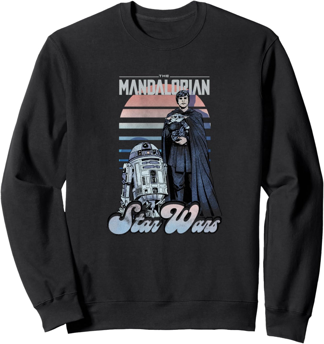 Star Wars: The Mandalorian Luke Skywalker R2-D2& The Child Sweatshirt