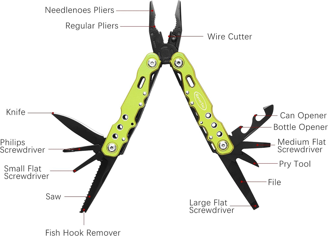Multitool Werkzeug Survival Zange Multifunktionsmesser perfektes Camping Zubehör, Multitools Multifu