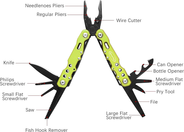 Multitool Werkzeug Survival Zange Multifunktionsmesser perfektes Camping Zubehör, Multitools Multifu