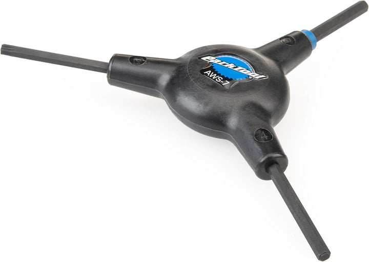 Park Tool Park Tool Unisex – Erwachsene Y-Schlüssel AWS-7 4/5-T25 3-Wege-Sechskant, Schwarz, Einheit