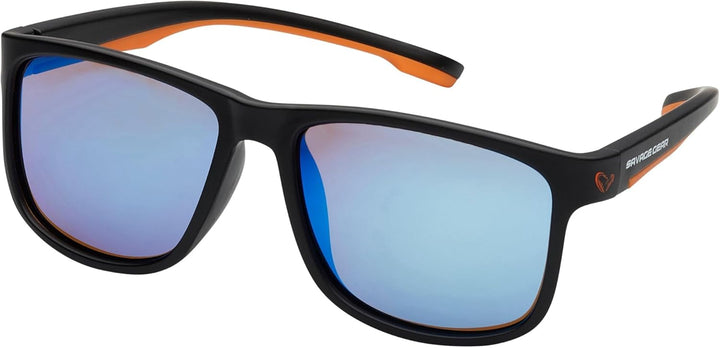 Savage Gear Unisex Sunglasses Einheitsgrösse Blauer Spiegel, Einheitsgröße Blauer Spiegel