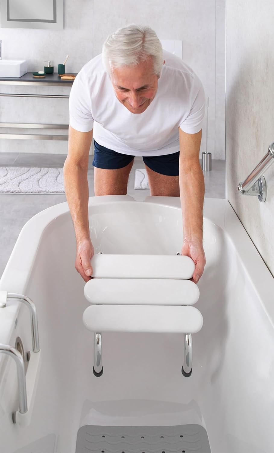 RIDDER Badewannen-Hocker Pro weiss