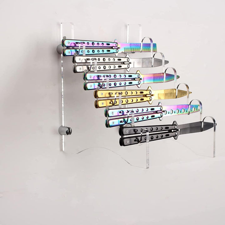 Messerregal Wandhalterung Messerregal Messerregal Display Stand Display Stand Lagerung Acryl Messerr
