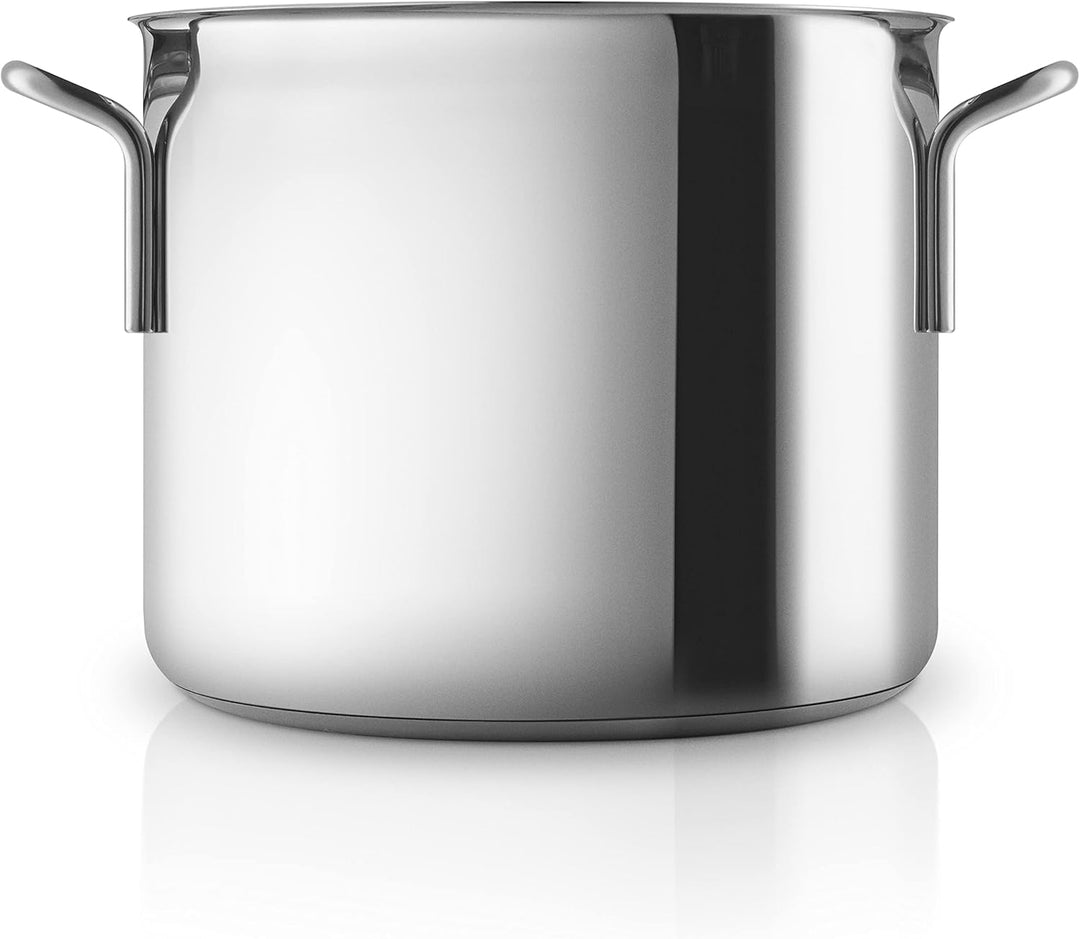 Eva Trio | Stainless Steel Topfset 4 St. 1,8 l 3,6 l 4,8 l & Pasta-Einsatz |Komplettes Set aus Töpfe