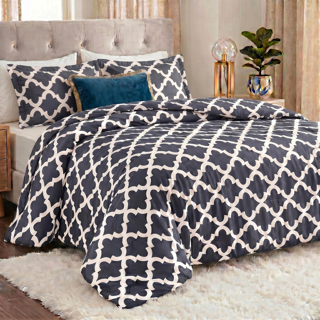 Utopia Bedding Queensize-Bettwäsche-Set (grau) mit 2 Kissenbezügen – Bettwäsche-Sets – Daunen-Altern