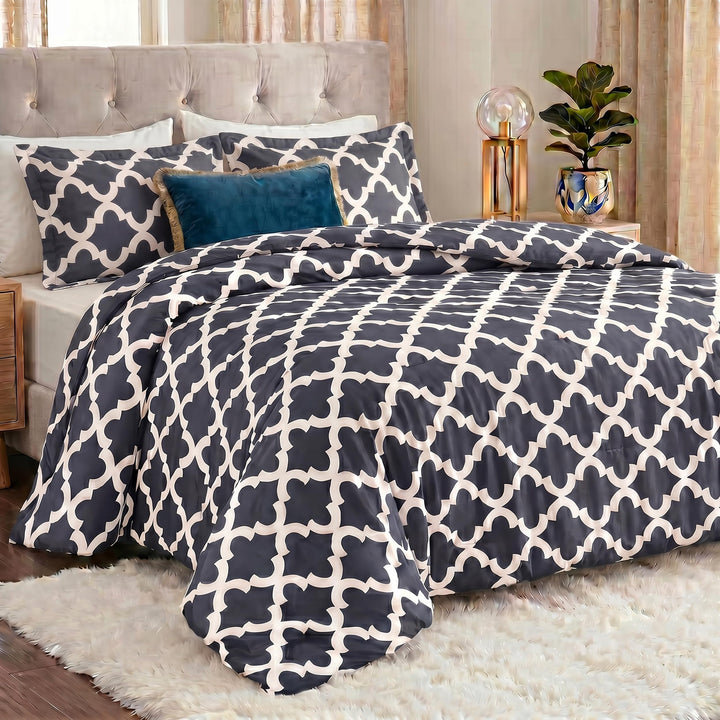 Utopia Bedding Queensize-Bettwäsche-Set (grau) mit 2 Kissenbezügen – Bettwäsche-Sets – Daunen-Altern