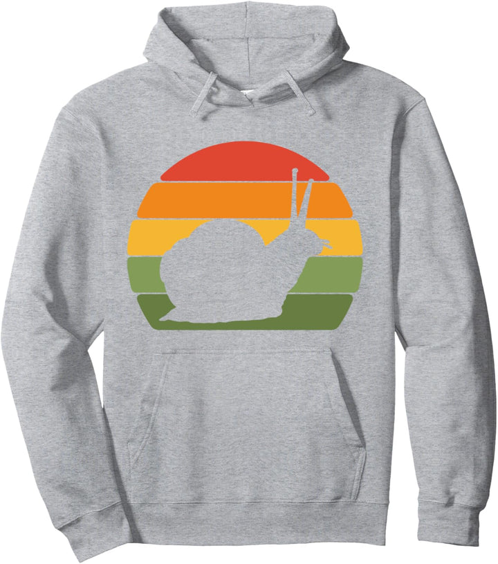 Schnecke, Retro, lustige Schnecke und Muschel, Frauen Liebe Pullover Hoodie