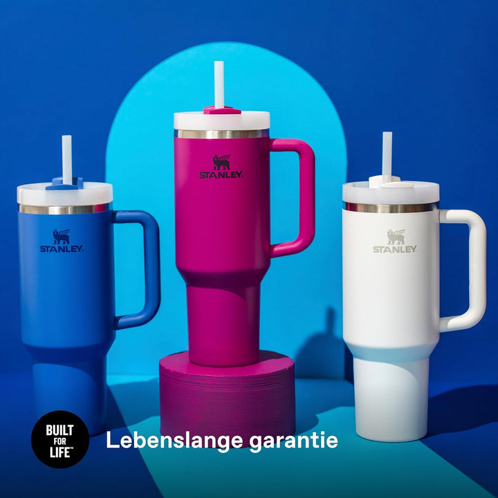 STANLEY 1913 Quencher H2.0 Flowstate Trinkflasche Mit Strohhalm 1.2L - Thermobecher Kühlt 11 Stunden
