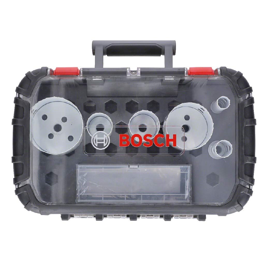 Bosch Professional 9 tlg. Lochsäge Progressor for Wood & Metal Set Elektriker (für Holz und Metall,
