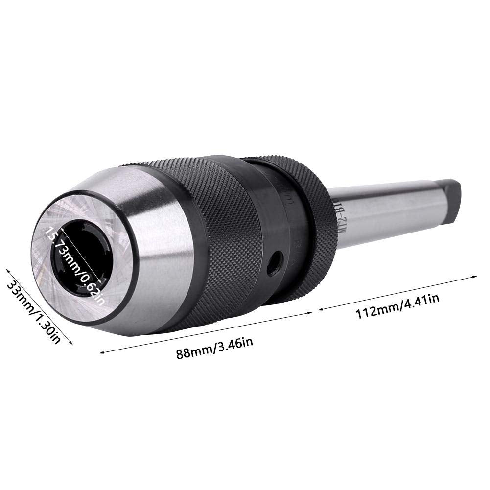 1PC selbstsichernder Spannfutter, 1-13 mm 1/2 "Bohrfutter für selbstsichernde Stahldrehmaschine und