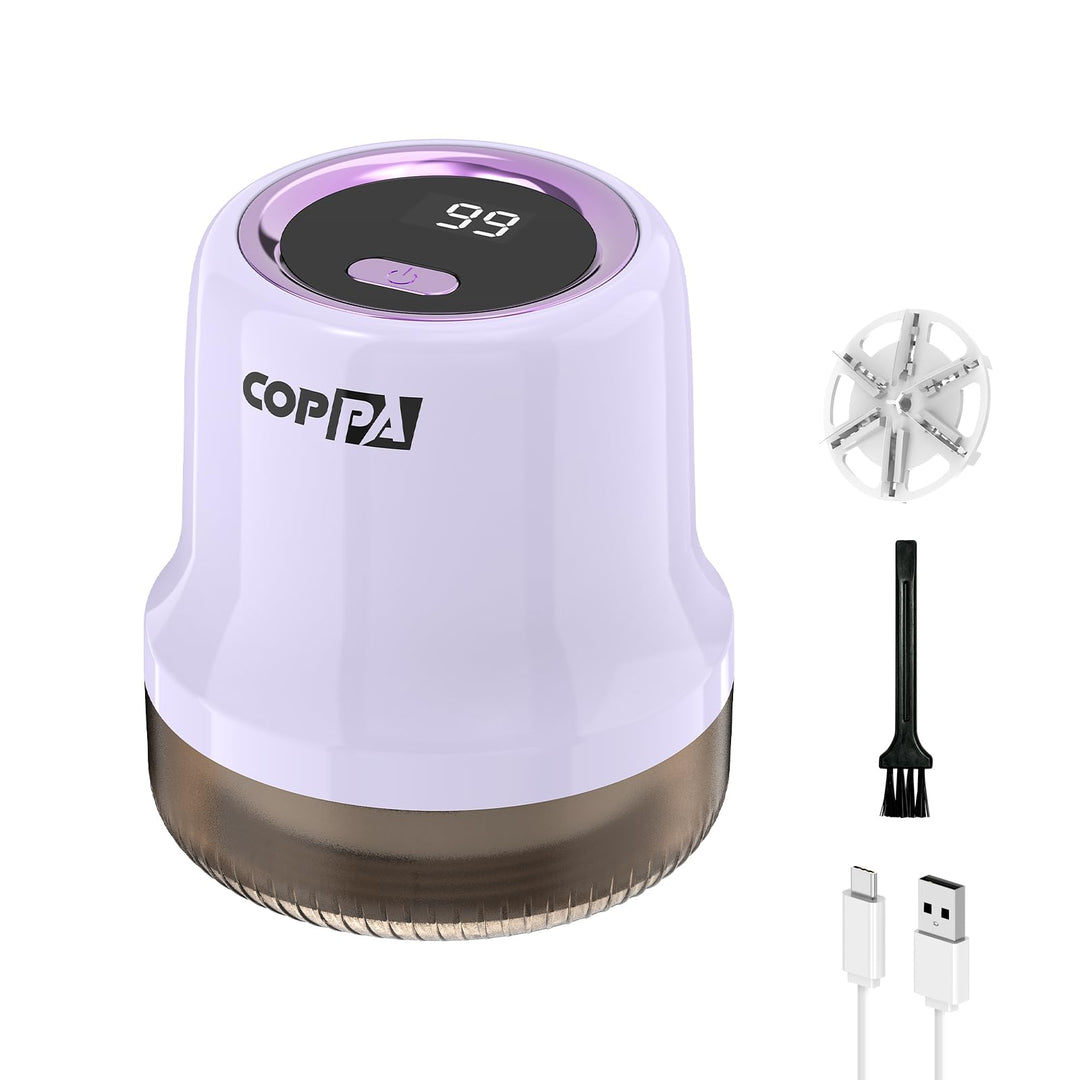COPPA Fusselrasierer, Fusselrasierer Stoffrasierer Elektrisch mit Batterieanzeige Wiederaufladbar 6