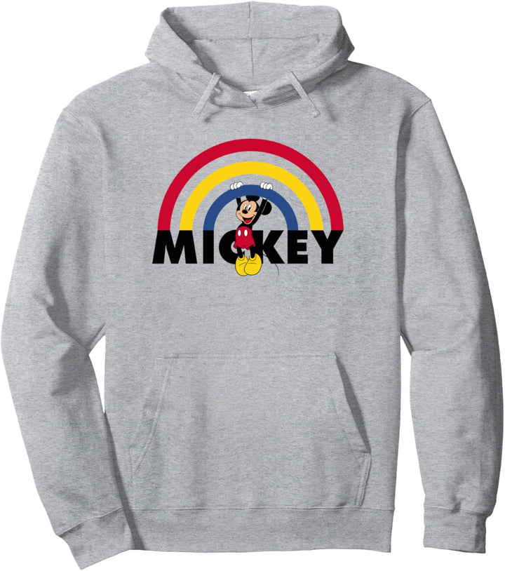 Disney Mickey Mouse Mickey Rainbow Pullover Hoodie