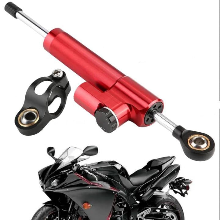 Motorrad Lenkungsdämpfer, Universal-Lenkungsdämpferstabilisator aus Aluminiumlegierung Dämpfer Stabi
