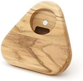 Tetra Nightstand für Apple Watch, Massive Olivenholz