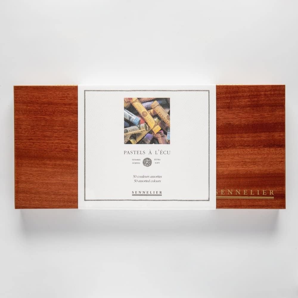 SENNELIER Extra weiches Pastell-Set, 50 Farben, mehrfarbig 1 stück (1er Pack), 1 stück (1er Pack)