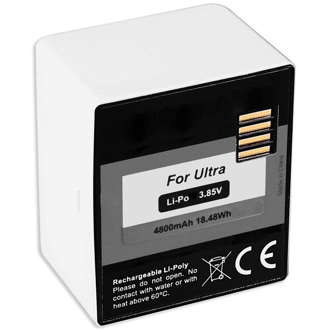 Ersatz-Akku kompatibel mit Arlo Ultra, Arlo Pro 3 [Lithium-Polymer - 4800 mAh - 3.85V - ersetzt Orig