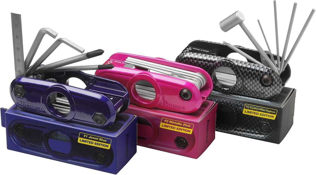 IBANEZ Multi-Tool - 11 Werkzeuge in Einem - Metallic Pink - Limited Edition