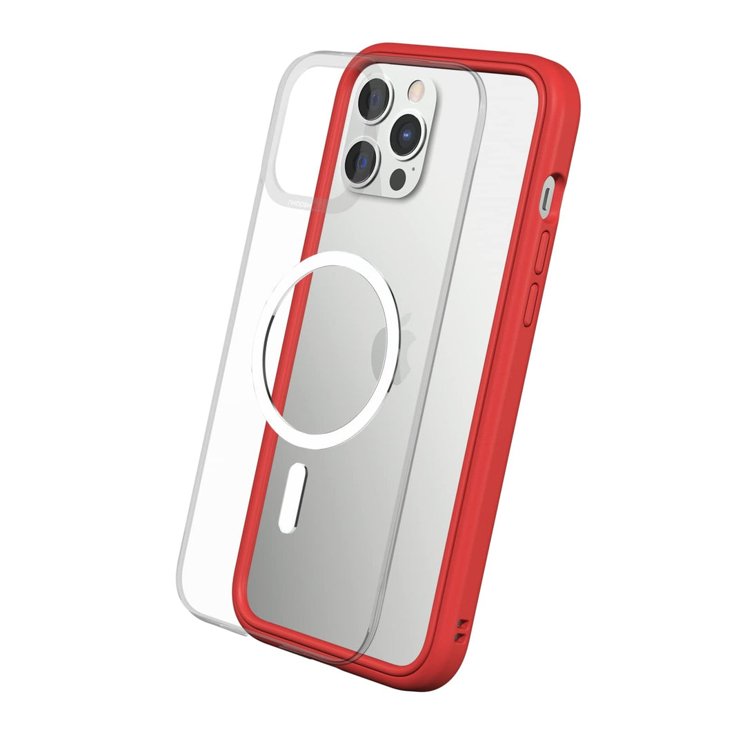 RhinoShield Modulares Case kompatibel mit MagSafe für [iPhone 12 Pro Max] | Mod NX - Überragender Ma