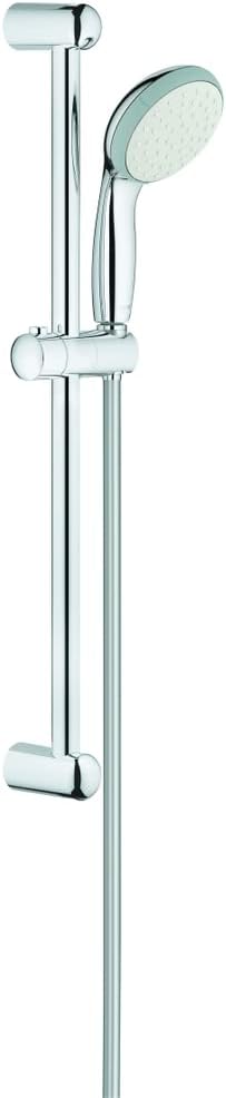 Grohe Vitalio Go 100 | Brausestangenset mit 1 Strahlart und GROHE StarLight Oberfläche | chrom | 261