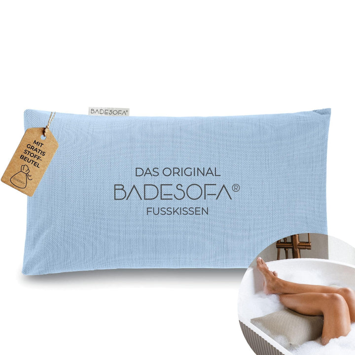 BADESOFA® Fusskissen | Premium-Qualität | Badewannen-Kissen für bequemes Baden | Made in EU | Badewa