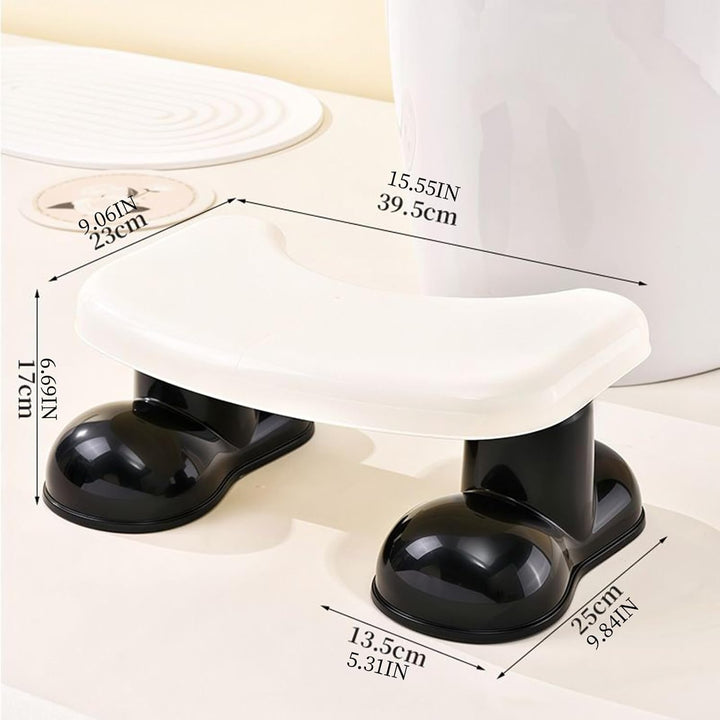 Hocker für Toilette – Badezimmer-Toiletten-Stufenhocker, rutschfeste Sitzbank für Kinder, ältere Men